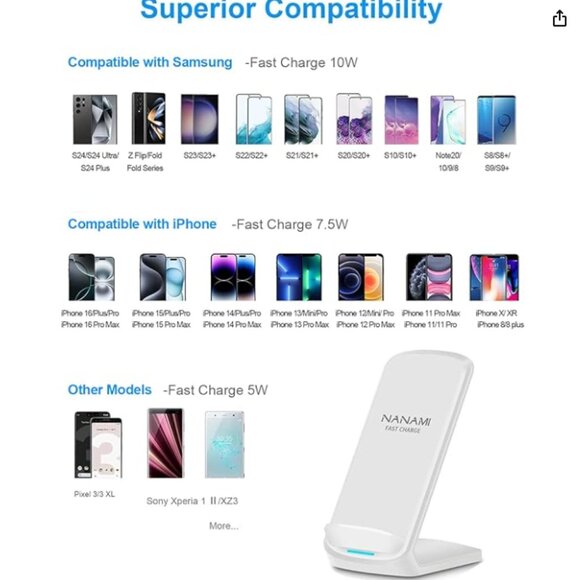 Fast Wireless Charging Stand - Picture 2 of 6